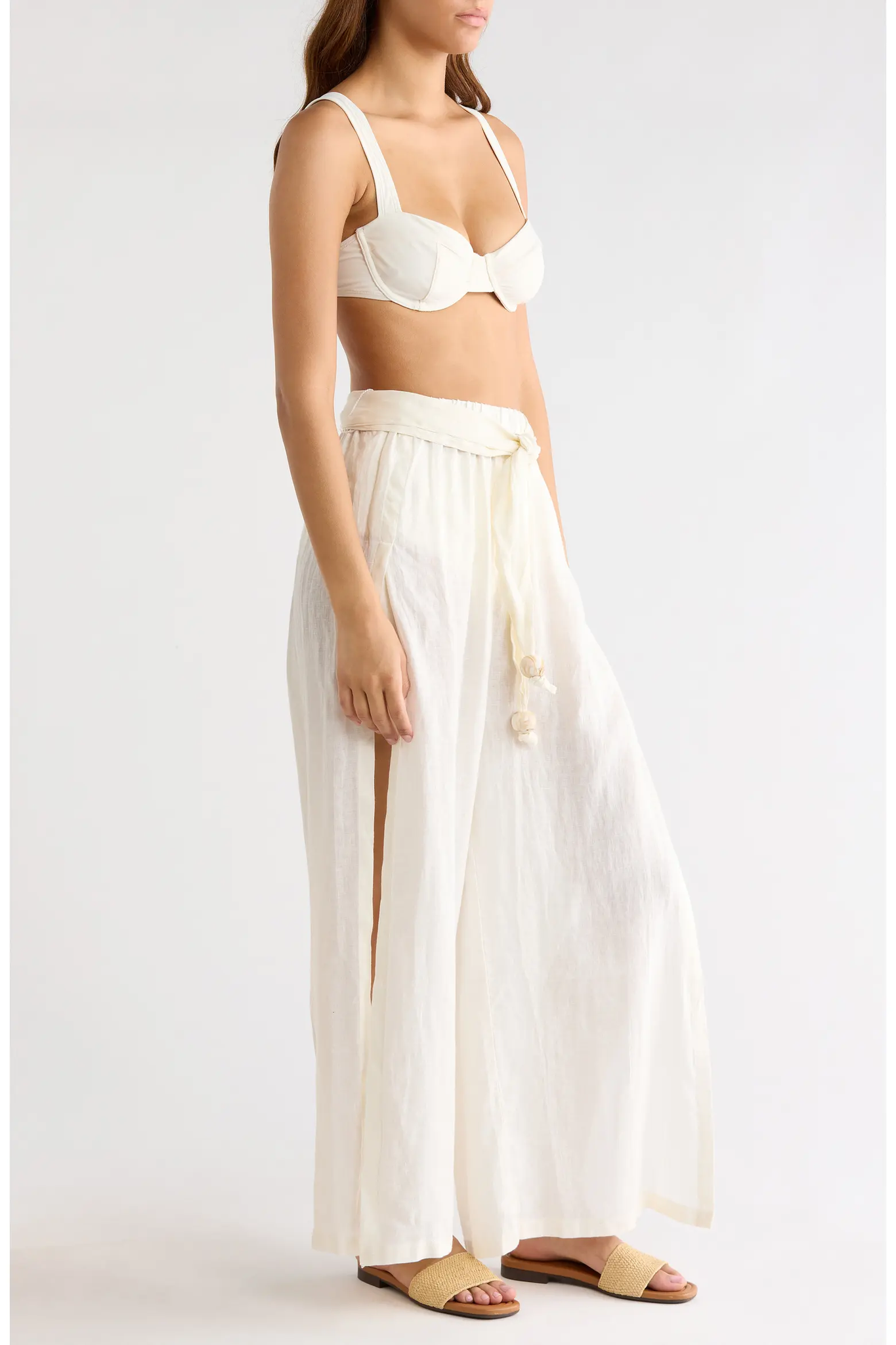 Linen Cover-Up Pants