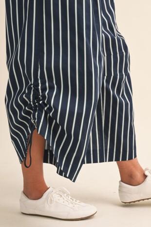 Strapless Wide-leg Jumpsuit