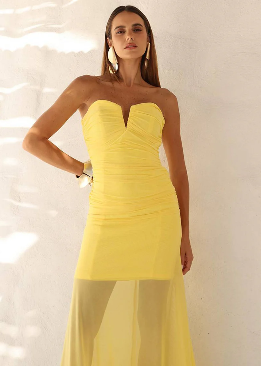 Draped Tule Dress FD 231421