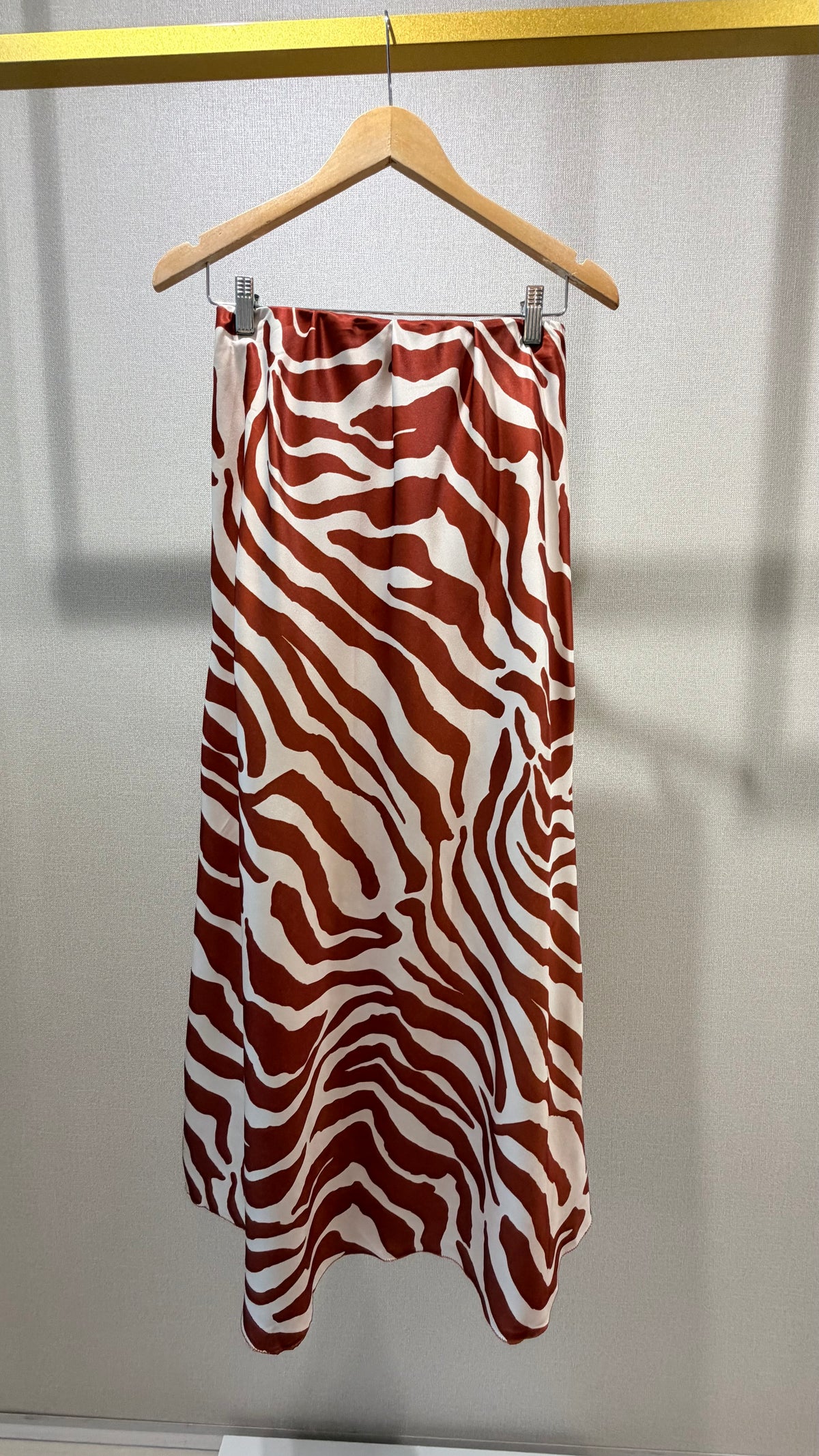 Satin Skirt Italy 70761