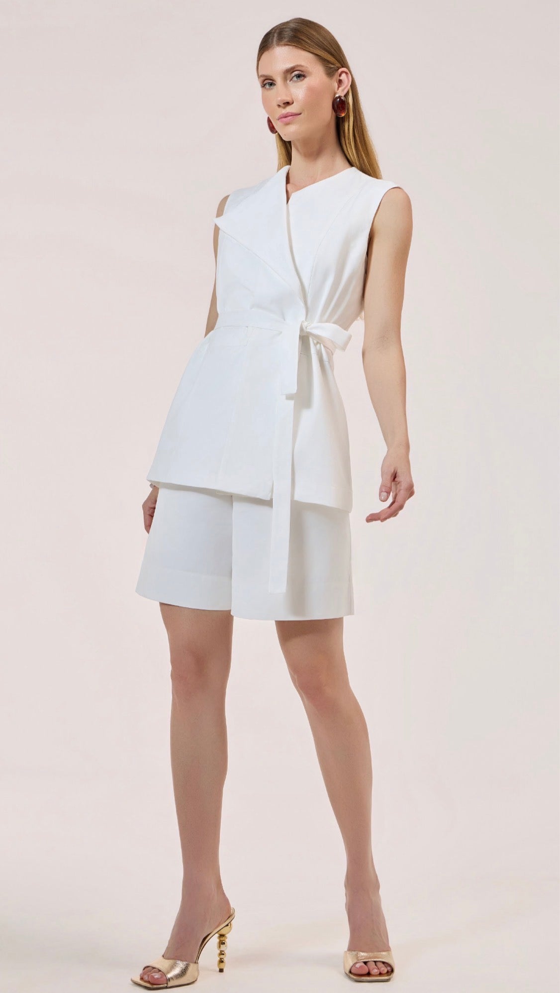 Quartzo Short Strass 10265