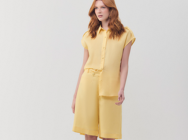 Nayana Short Linen Boudoir 00852