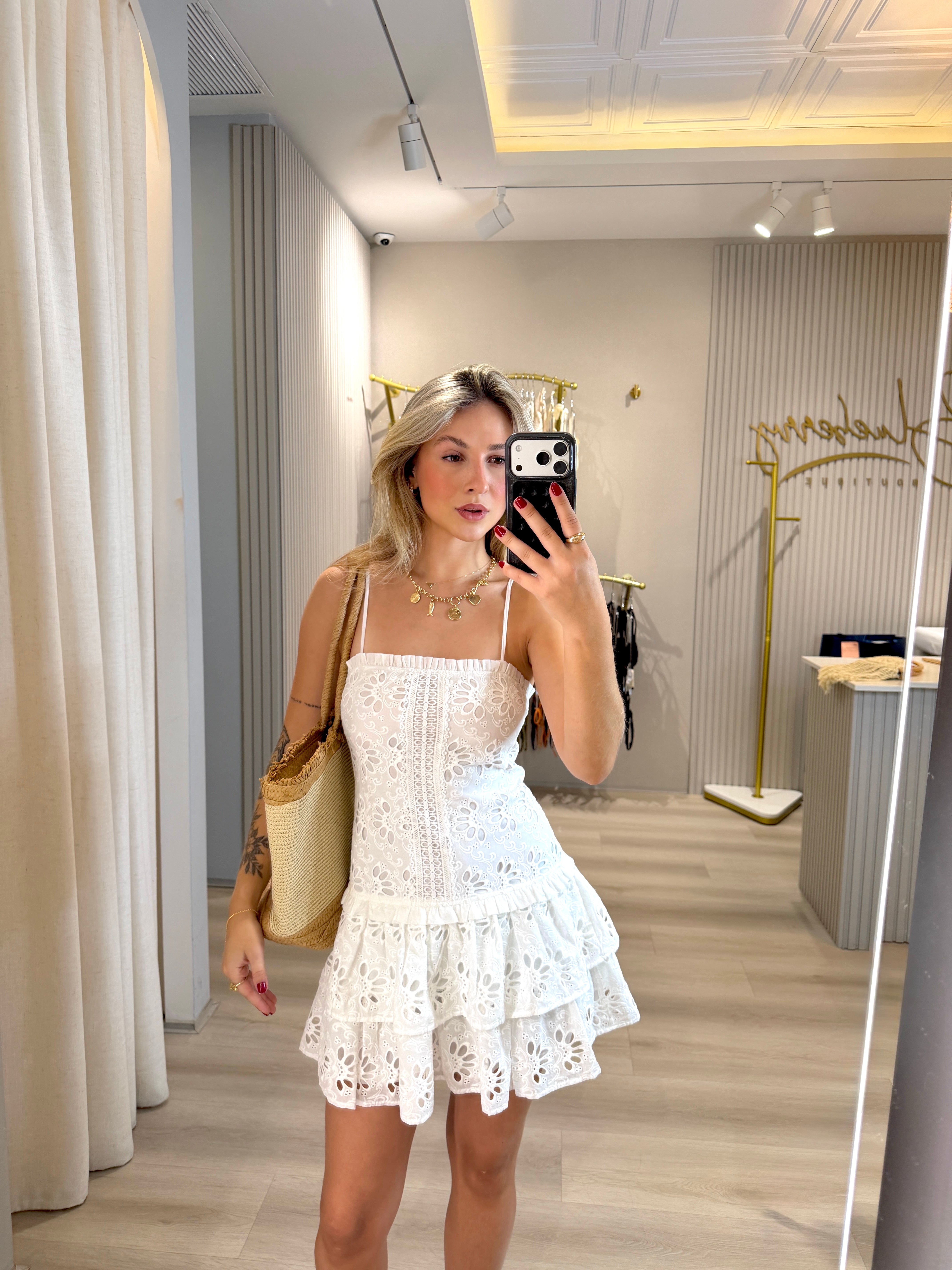 Lace Mini Dress