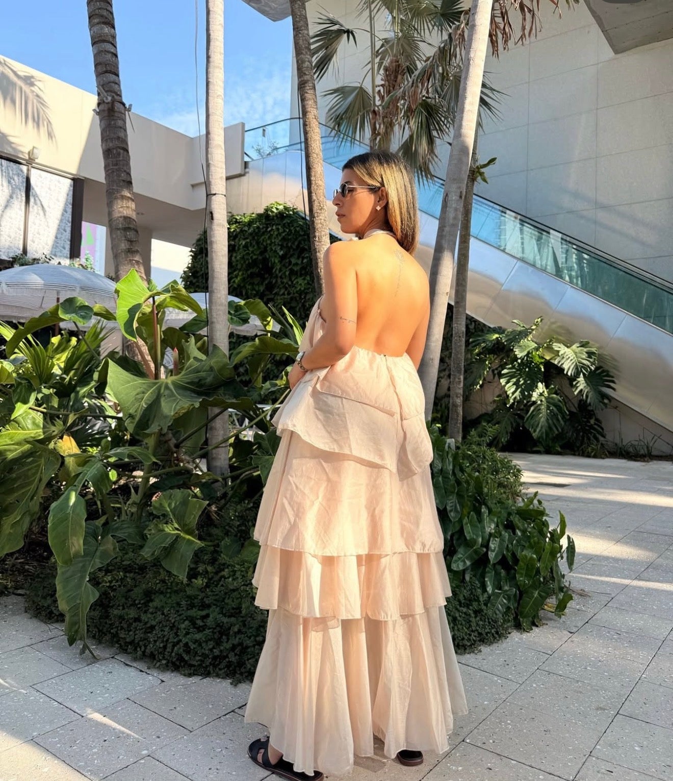 Dress Organza Ruffles Italy 4397