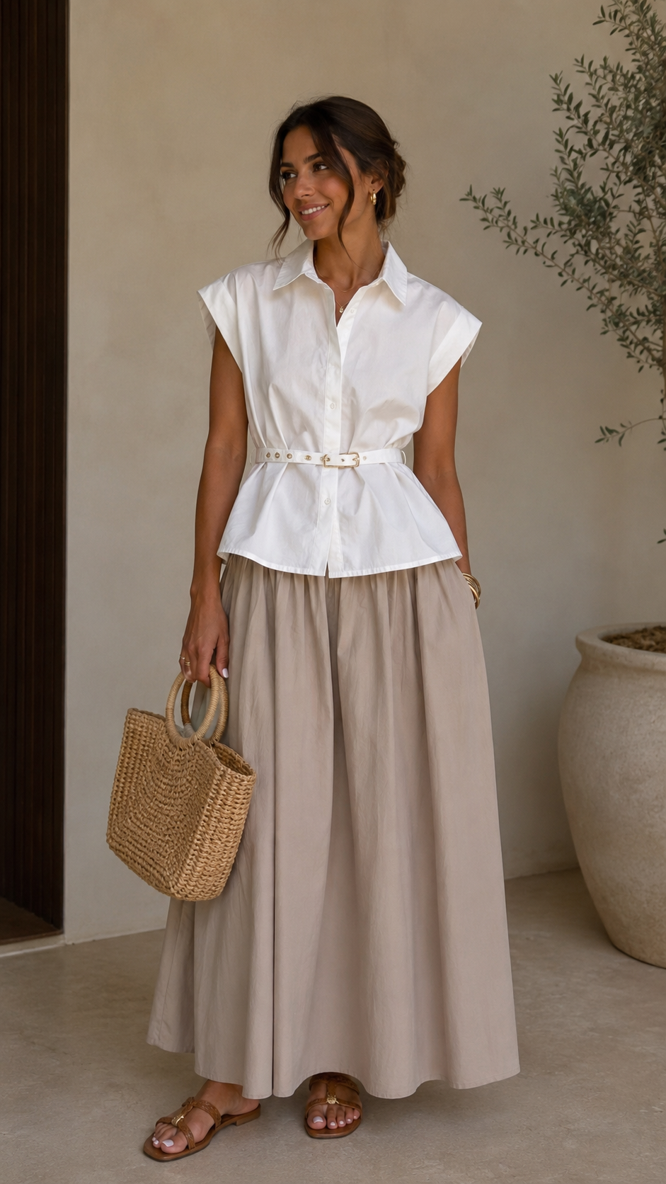 Poplin Blouse Cotton