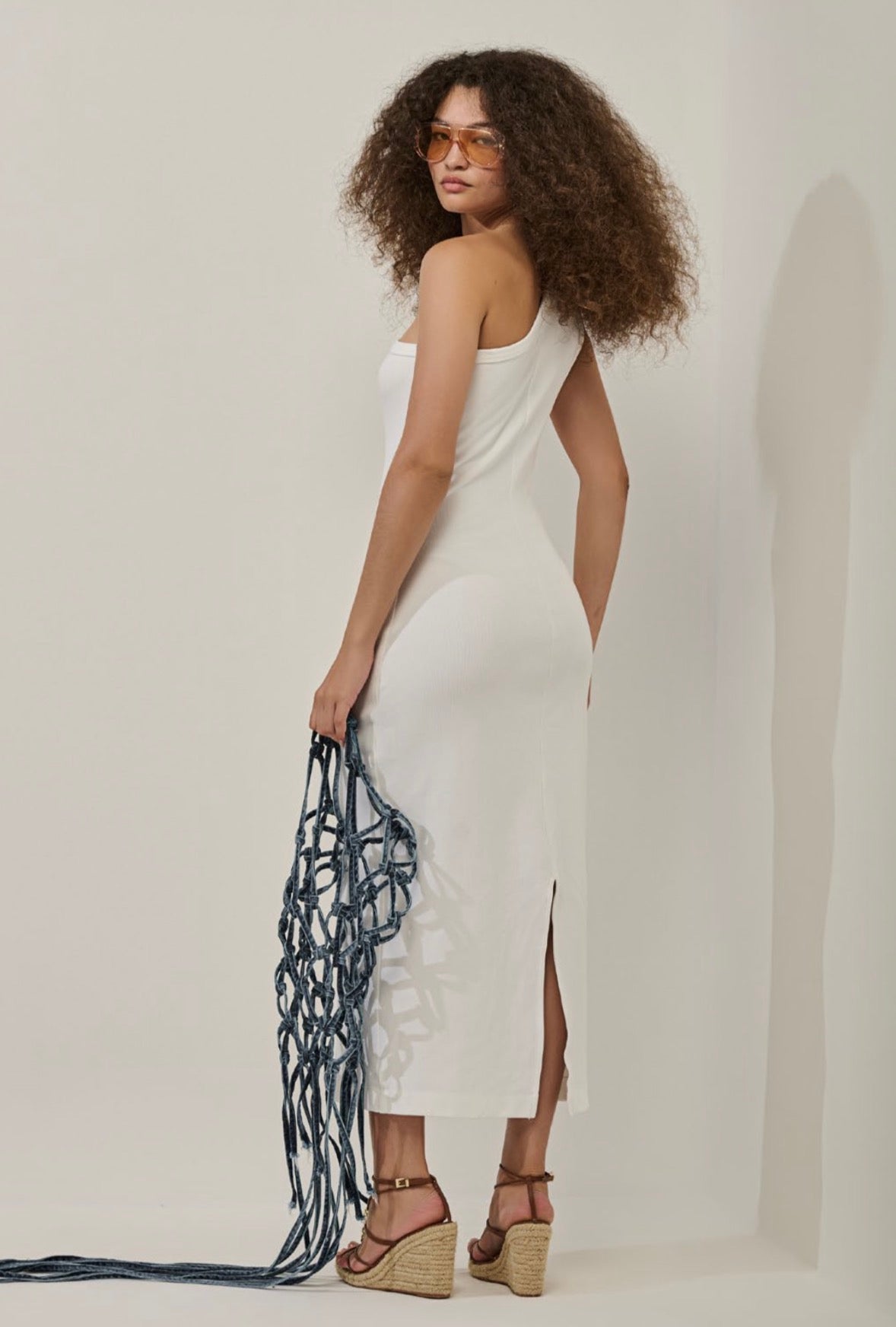 Dress Long Ribbed Patoge 39425