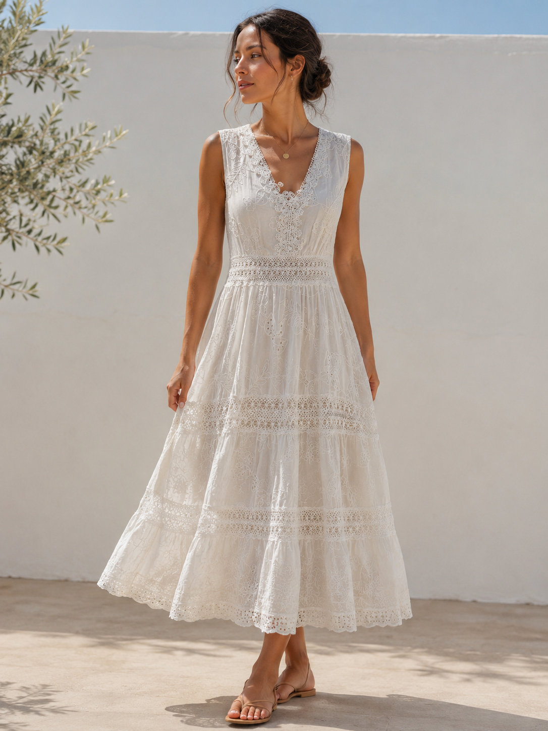 Cotton Lace Dress