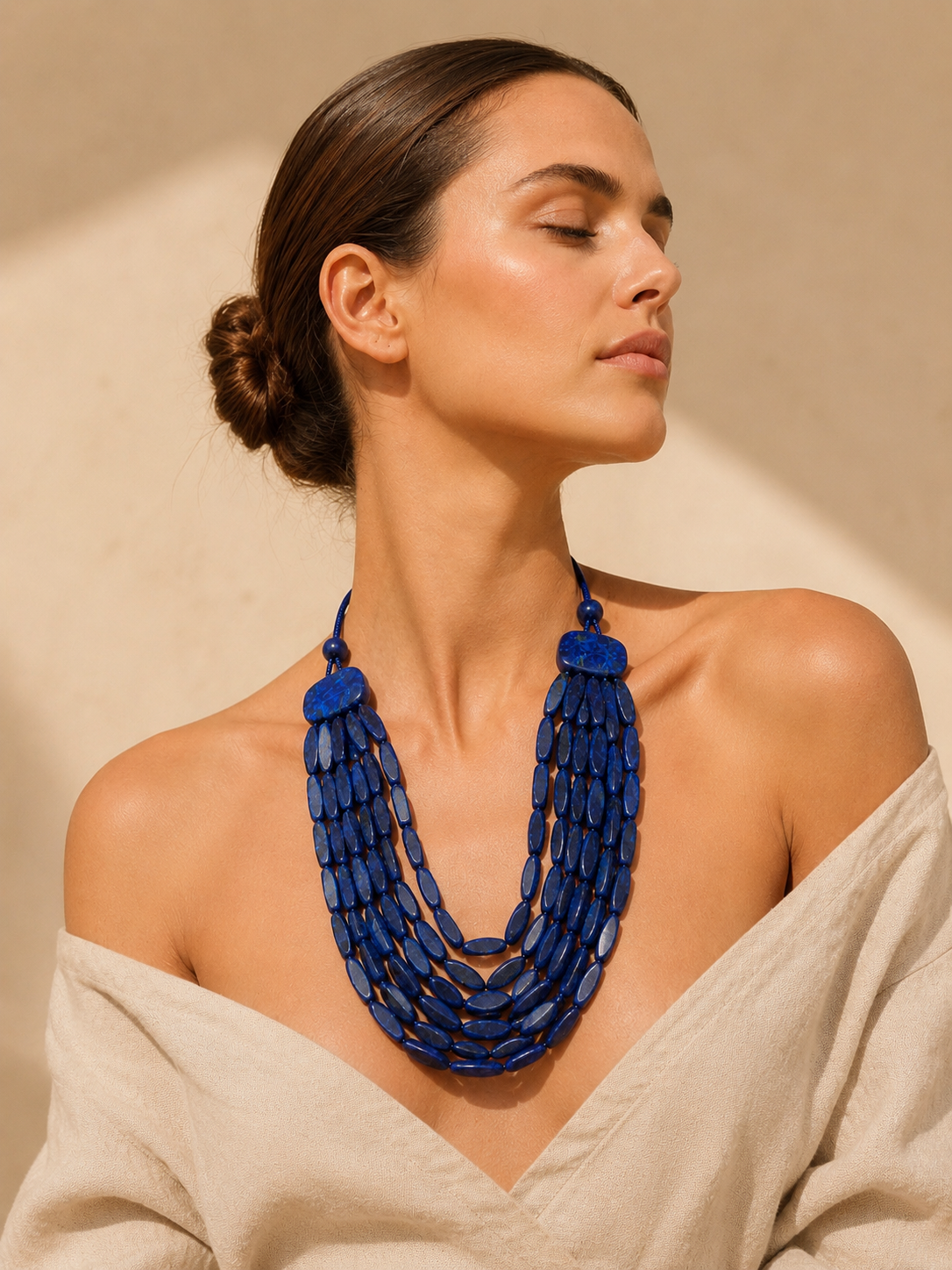 Blue Necklace 1669