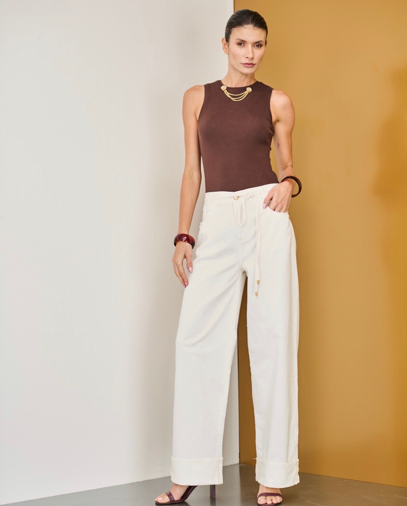 Ribbed Tank Top Razzo 5550