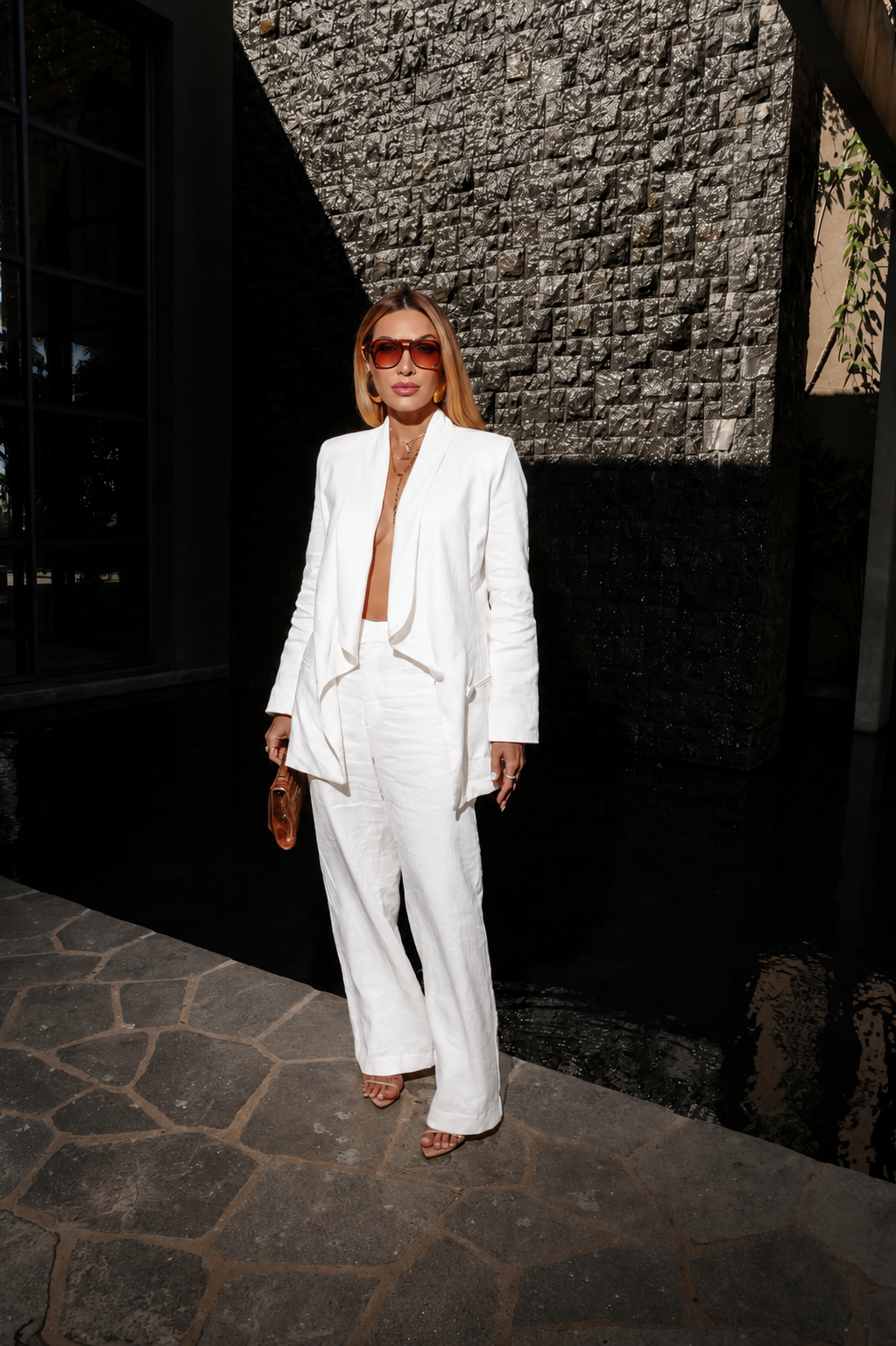 Antonella Linen Boudoir Pants