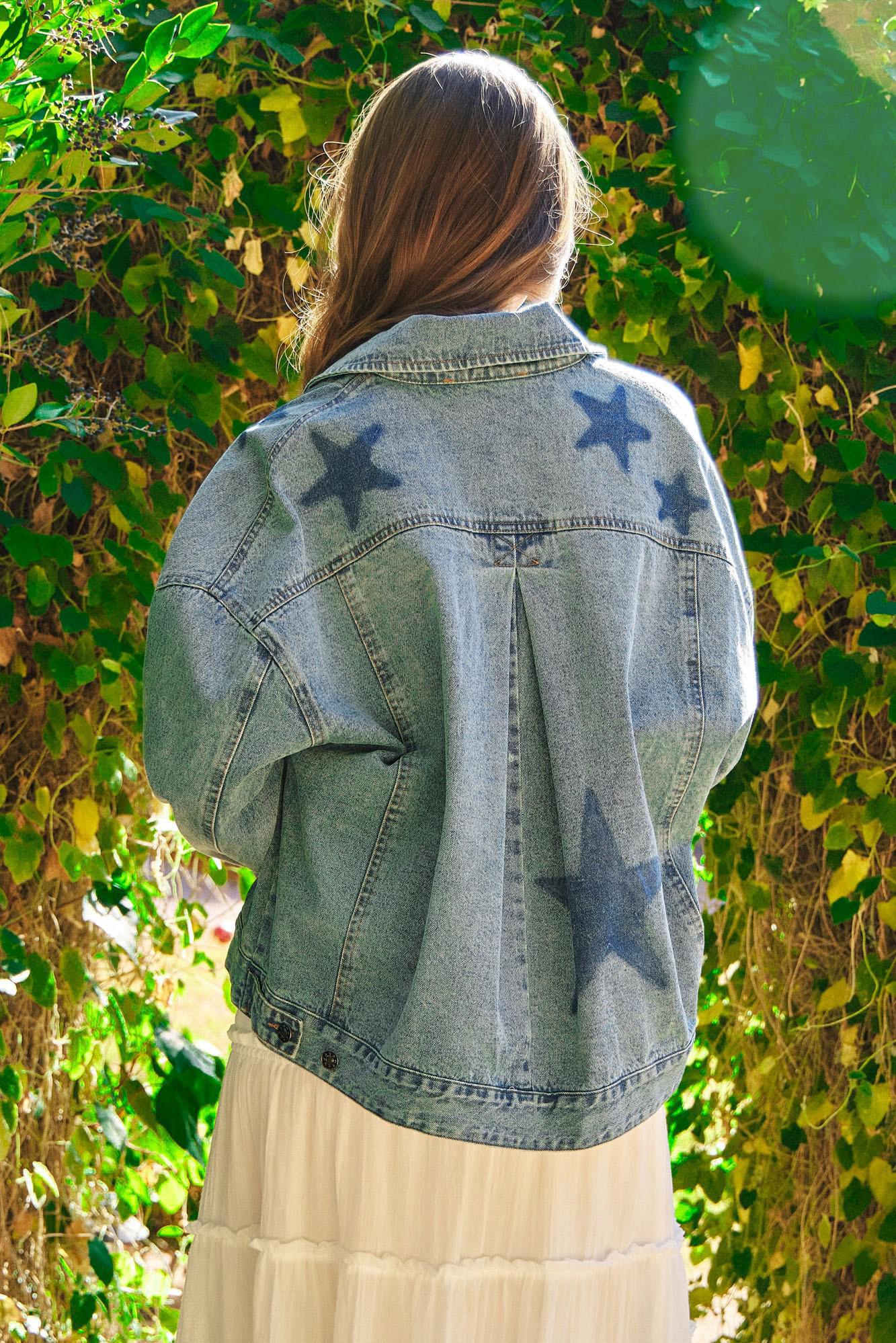OVERSIZED DENIM JACKET 0877