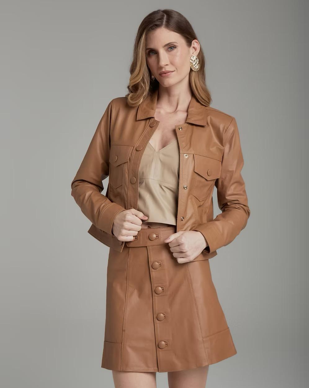 Skirt Mini Leather