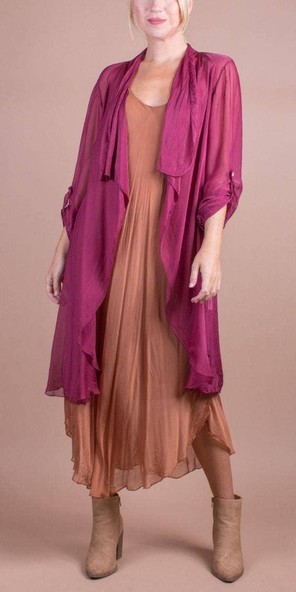 Cardigan Max Silk Italy 5613