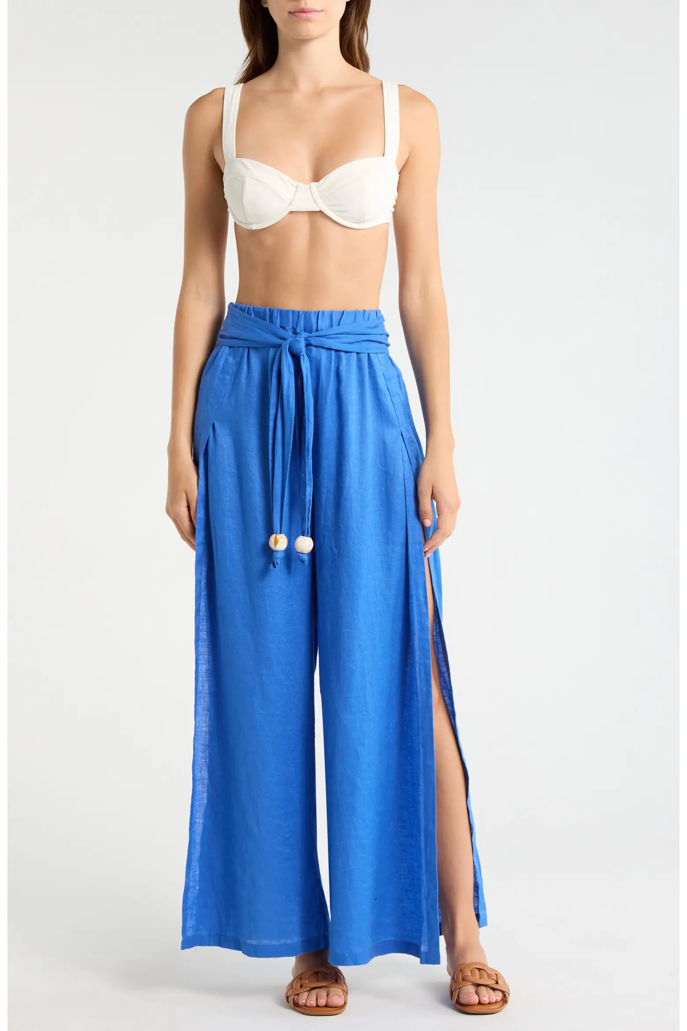 Linen Cover-Up Pants