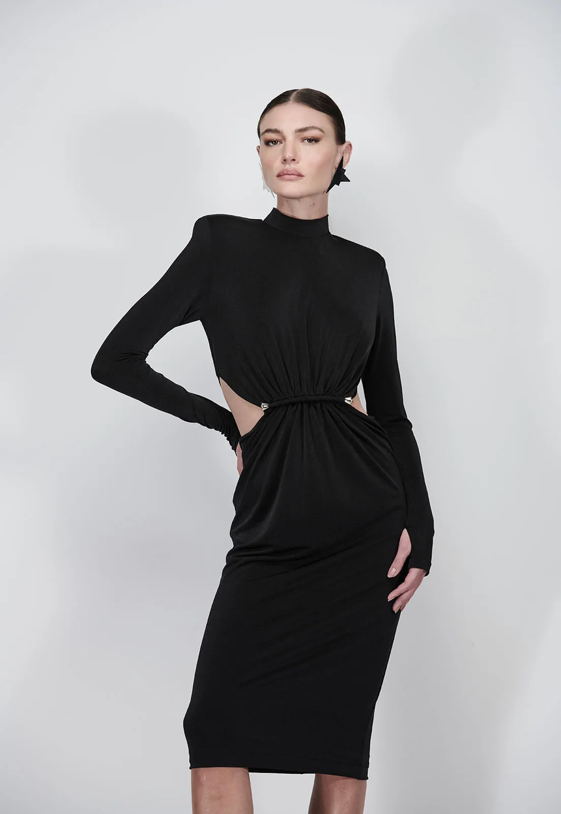 Glam Midi Dress Caos 57311