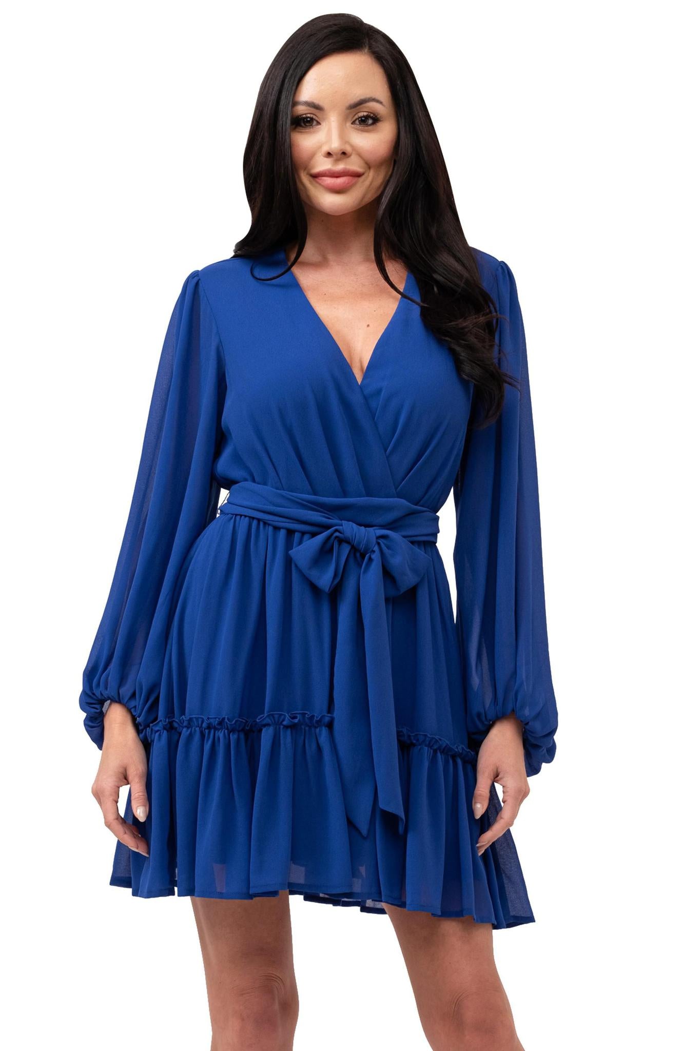 Dress Mini Chiffon 2816