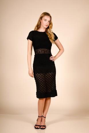 Midi Knit Dress 634