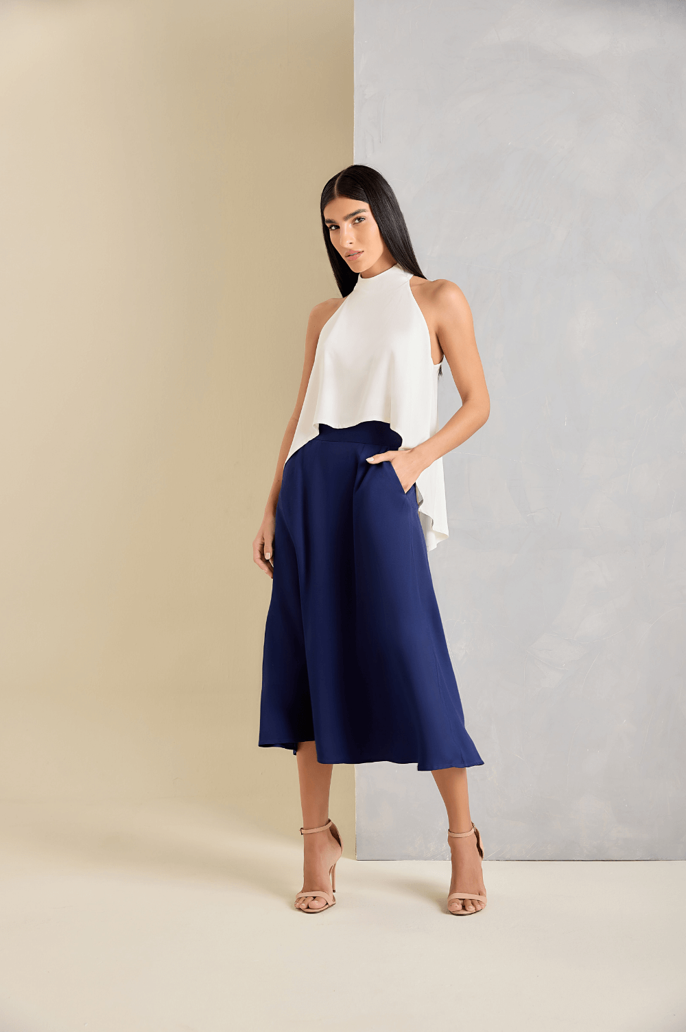 SKIRT MIDI  VISCOSE CH 801240401