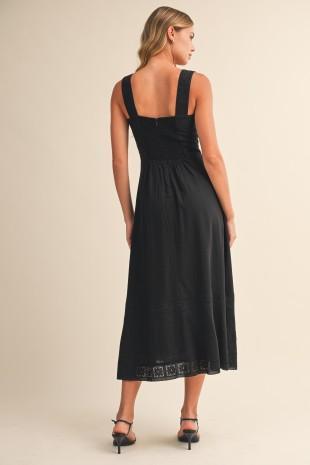 Empire Midi Dress 1113