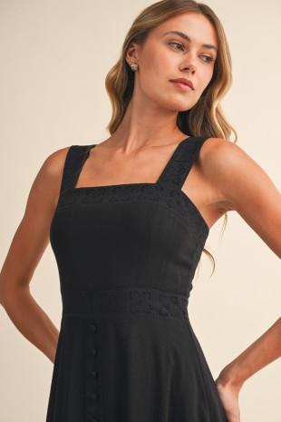 Empire Midi Dress 1113