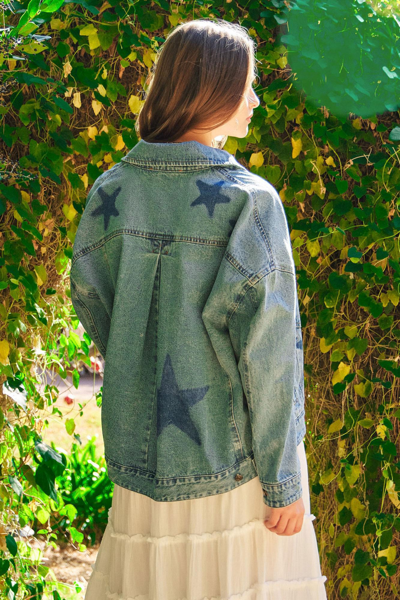 OVERSIZED DENIM JACKET 0877